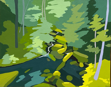 Load image into Gallery viewer, "Blackwater" Original Painting