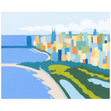 Load image into Gallery viewer, Chicago in the Summer Print