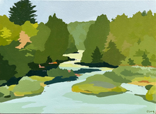 Load image into Gallery viewer, "Forest Falls" Original Painting