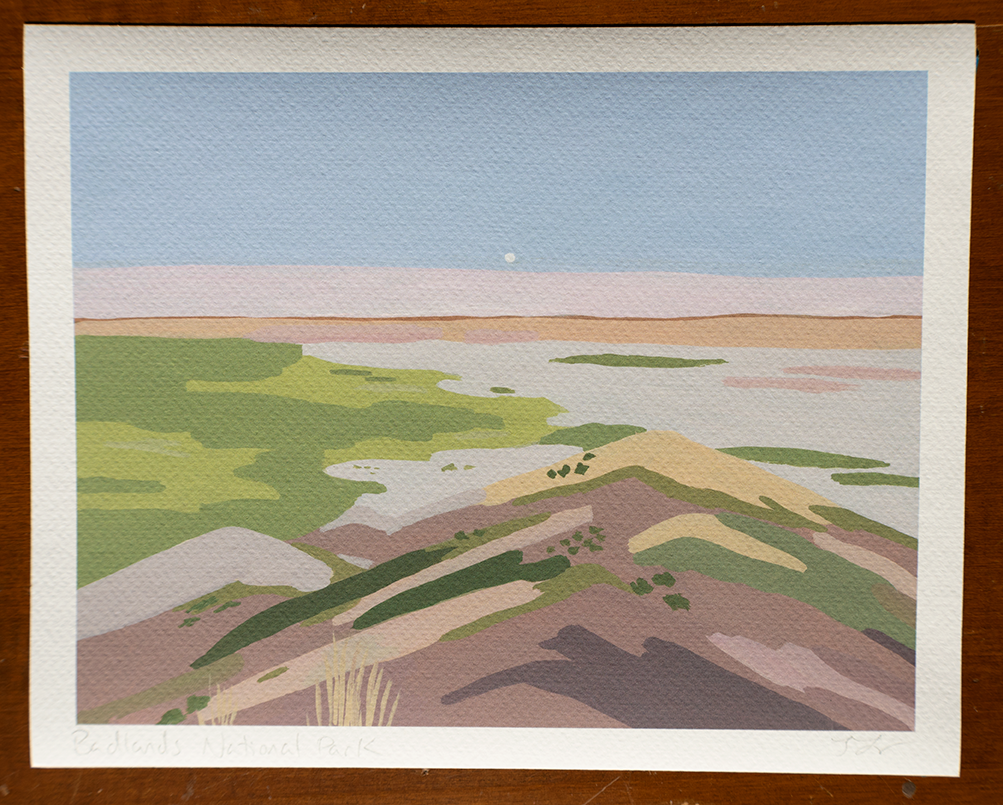 Badlands National Park Print