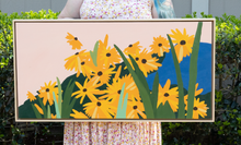 Load image into Gallery viewer, Black Eyed Susans Original Painting
