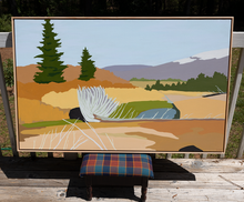 Load image into Gallery viewer, Fallen Tree Original Painting
