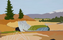 Load image into Gallery viewer, Fallen Tree Original Painting
