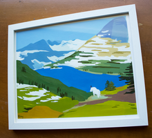 Load image into Gallery viewer, Glacier National Park Original Painting
