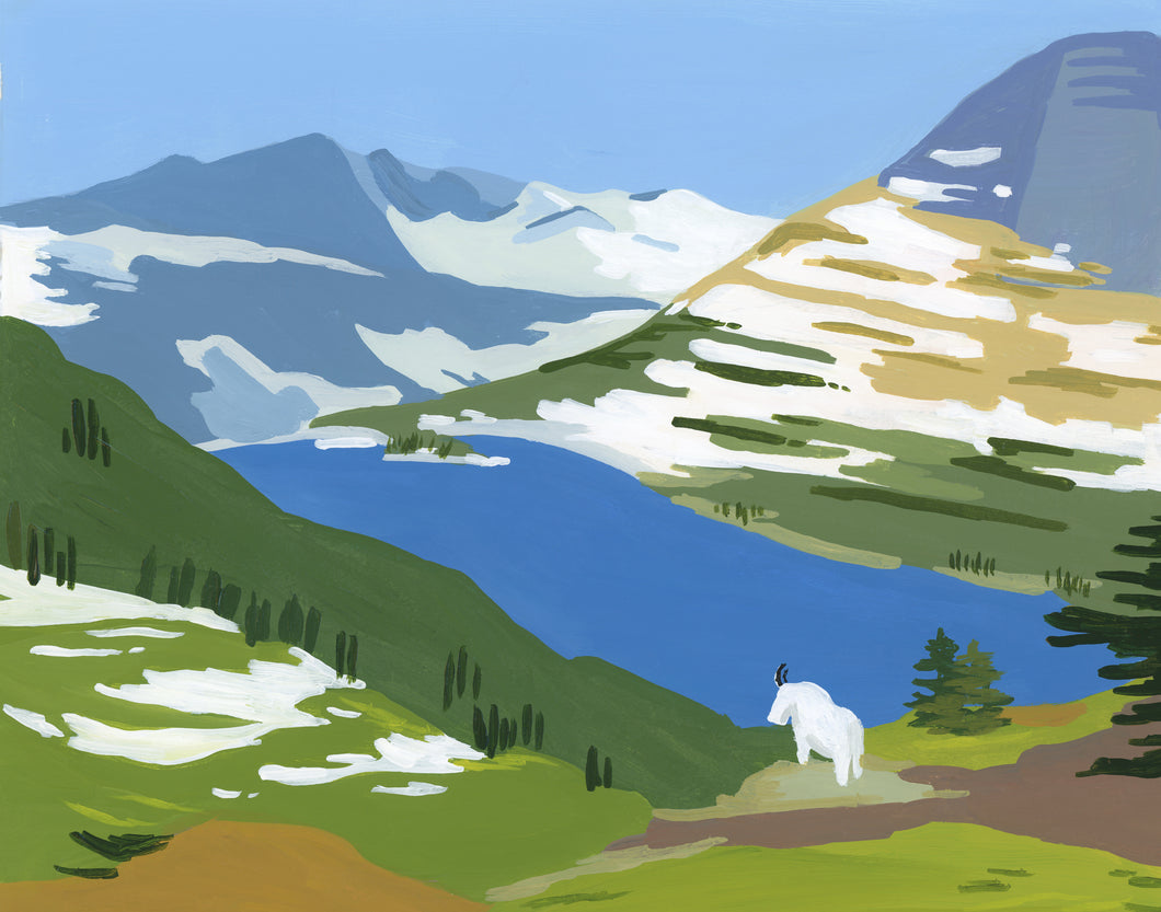 Glacier National Park Original Painting
