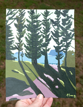 Load image into Gallery viewer, Just Beyond original on paper
