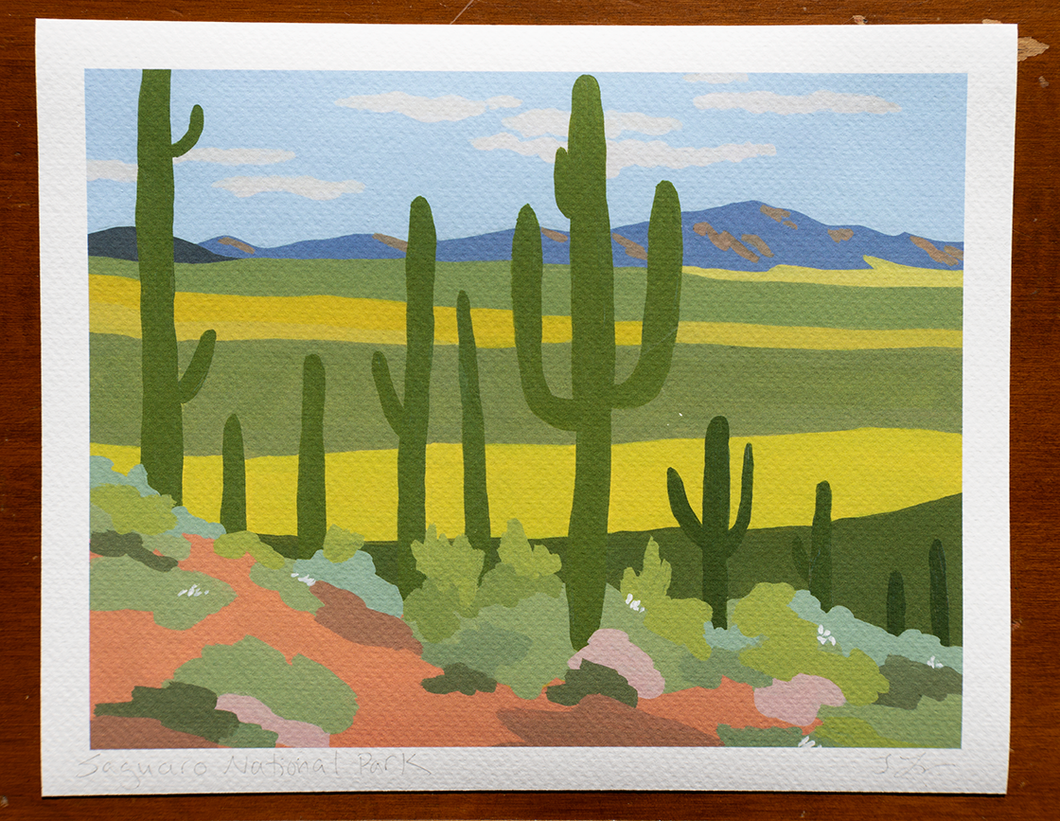 Saguaro National Park Print