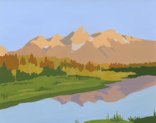 Load image into Gallery viewer, Grand Teton National Park Original Painting
