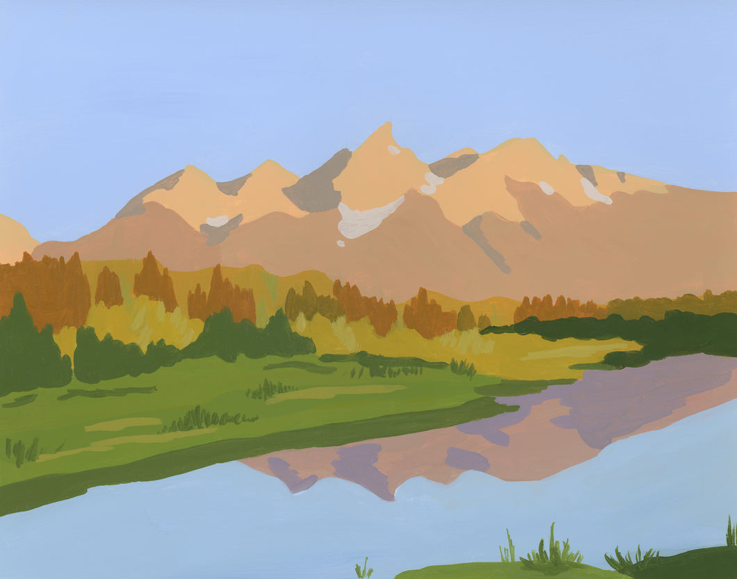Grand Teton National Park Original Painting