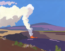 Load image into Gallery viewer, Volcanoes National Park Original Painting
