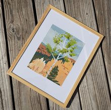 Load image into Gallery viewer, Aspen in the Sun original on paper
