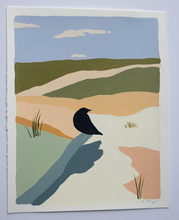 Load image into Gallery viewer, Bird on the Beach III Original Painting
