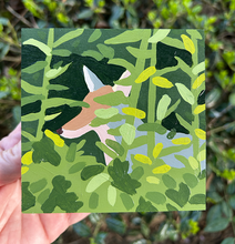 Load image into Gallery viewer, Coyote in Cades Cove Acrylic on Birch Panel
