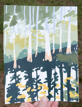 Load image into Gallery viewer, Everglade Cypress original on paper
