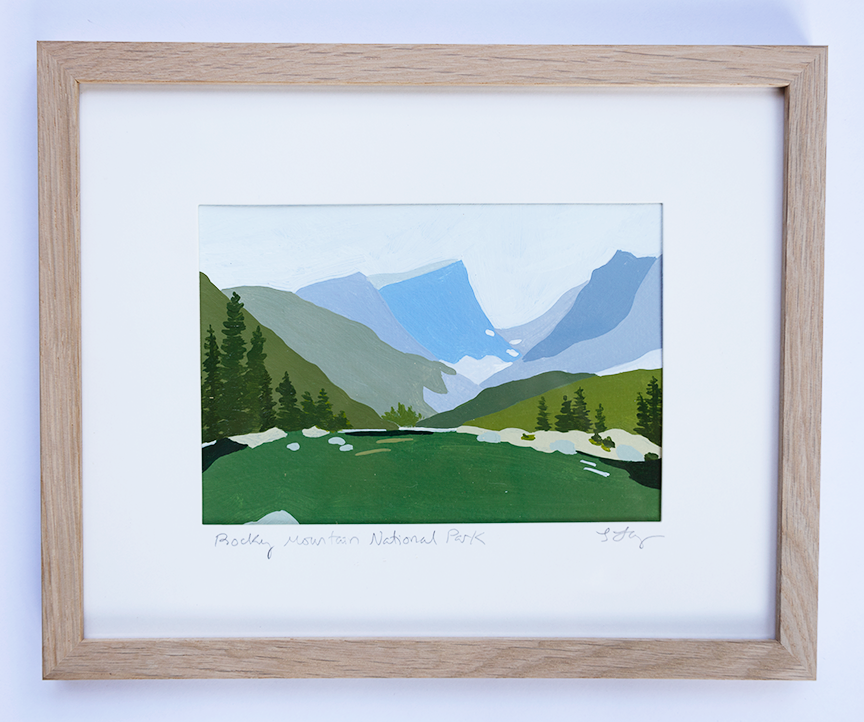 Rocky Mountain National Park Painting
