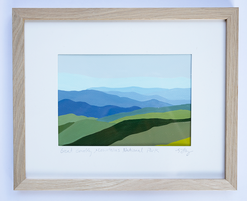Great Smoky Mountains National Park Painting