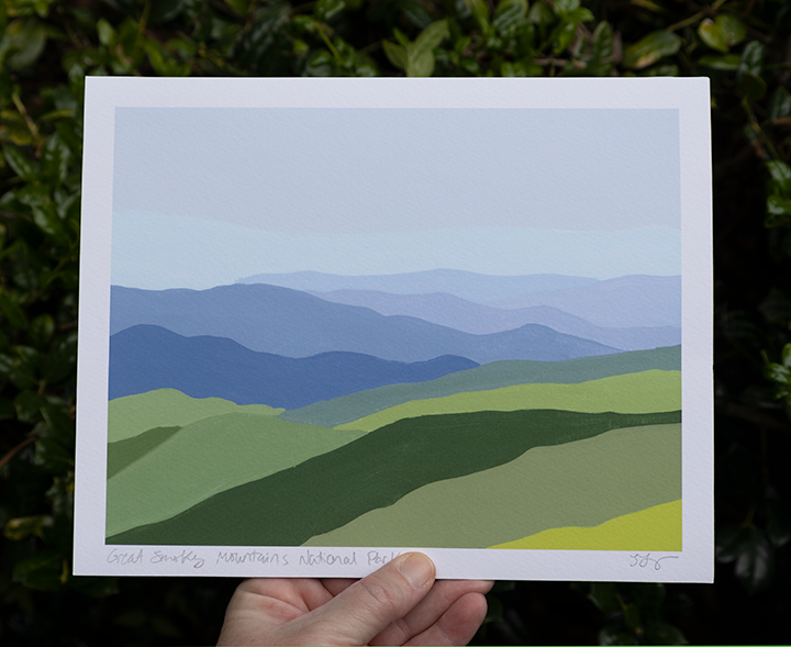 The Great Smoky Mountains National Park Print