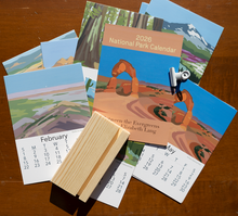 Load image into Gallery viewer, 2026 National Park Calendar
