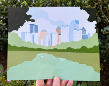 Load image into Gallery viewer, Piedmont Park by the Lake Print
