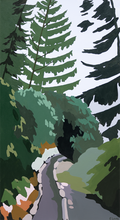Load image into Gallery viewer, Path to the Forest 18x36"
