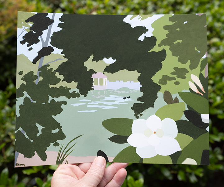 Piedmont Park Gazebo Print