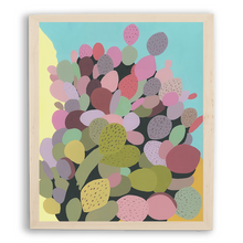 Load image into Gallery viewer, Purple Cacti Framed Print
