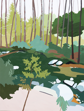 Load image into Gallery viewer, River in the Woods Original Painting
