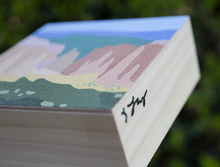 Load image into Gallery viewer, Cathedral Valley Acrylic on Birch Panel

