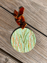 Load image into Gallery viewer, Snowy Forest Hand-painted ornament
