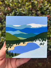 Load image into Gallery viewer, St. Mary&#39;s Glacier Acrylic on Birch Panel
