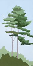 Load image into Gallery viewer, Trees in Low Light 18x36"
