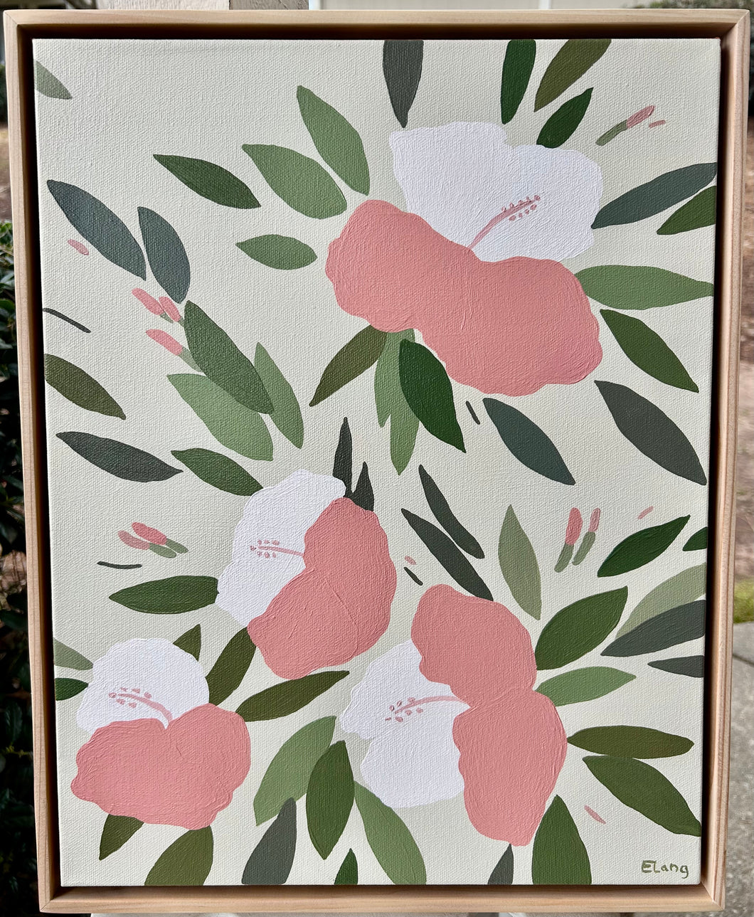 Vintage Hibiscus Flowers II