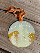Load image into Gallery viewer, Winter Wonderland Hand-painted ornament
