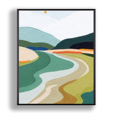 Load image into Gallery viewer, Winding River Framed Print
