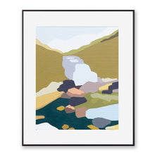 Load image into Gallery viewer, Mountain Waterfall Framed Print
