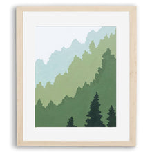 Load image into Gallery viewer, Misty Mountain Print
