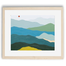 Load image into Gallery viewer, The Mountains Framed Print
